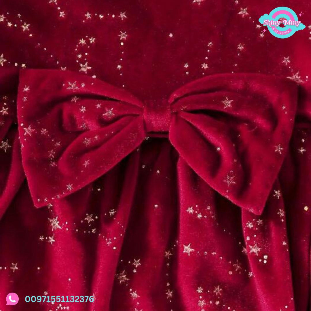 Baby girl's long sleeves dress.