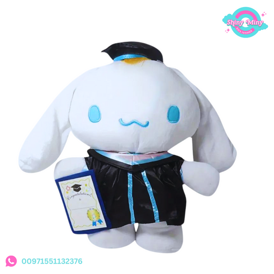 Graduation Sanrios Plush toy- Cinnamon .