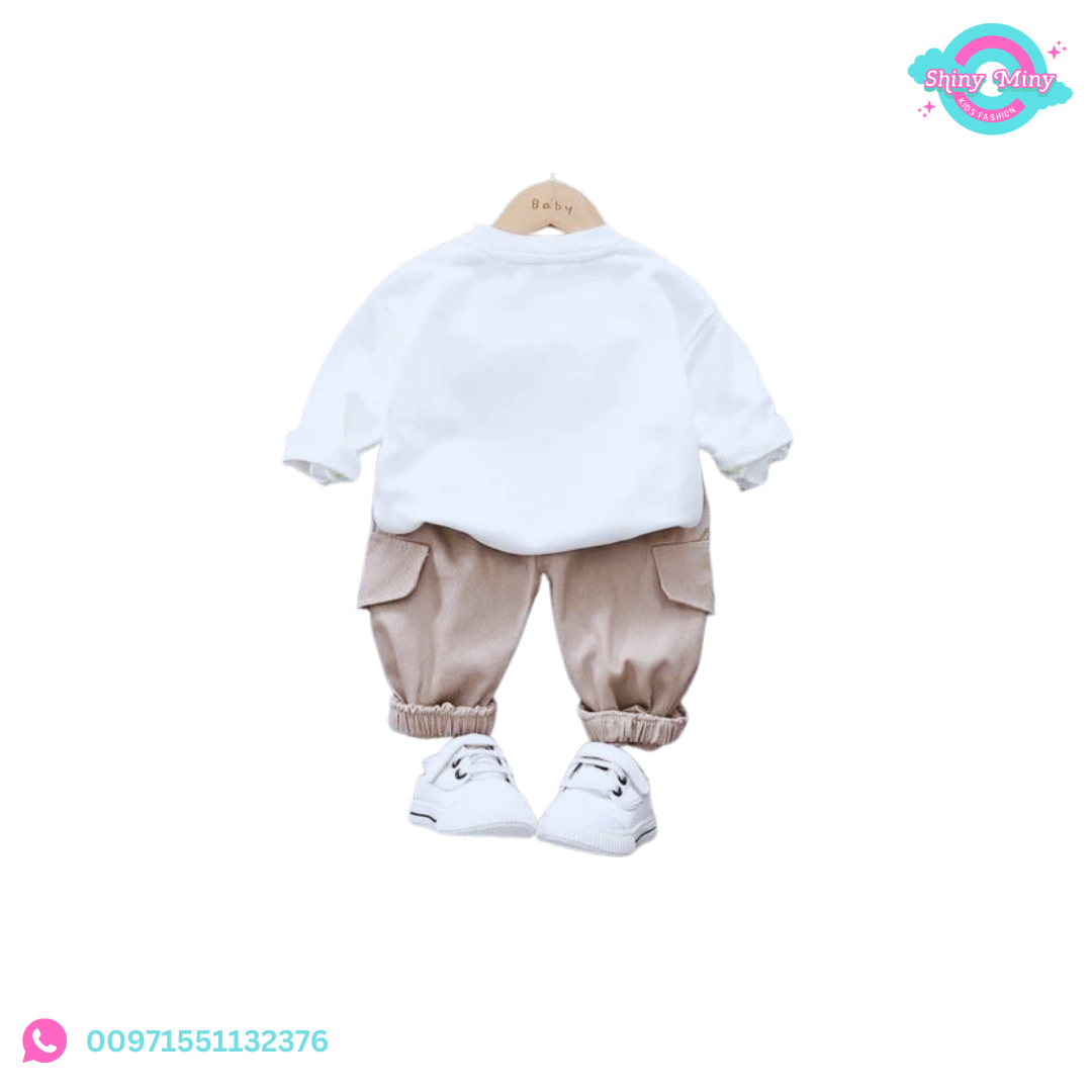 autumn boy's 2pcs outfit.